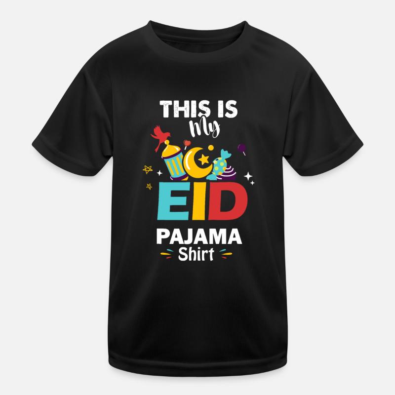 Ceci est mon pyjama de l’Aïd, Ramadan Kareem T-shirt sport Enfant