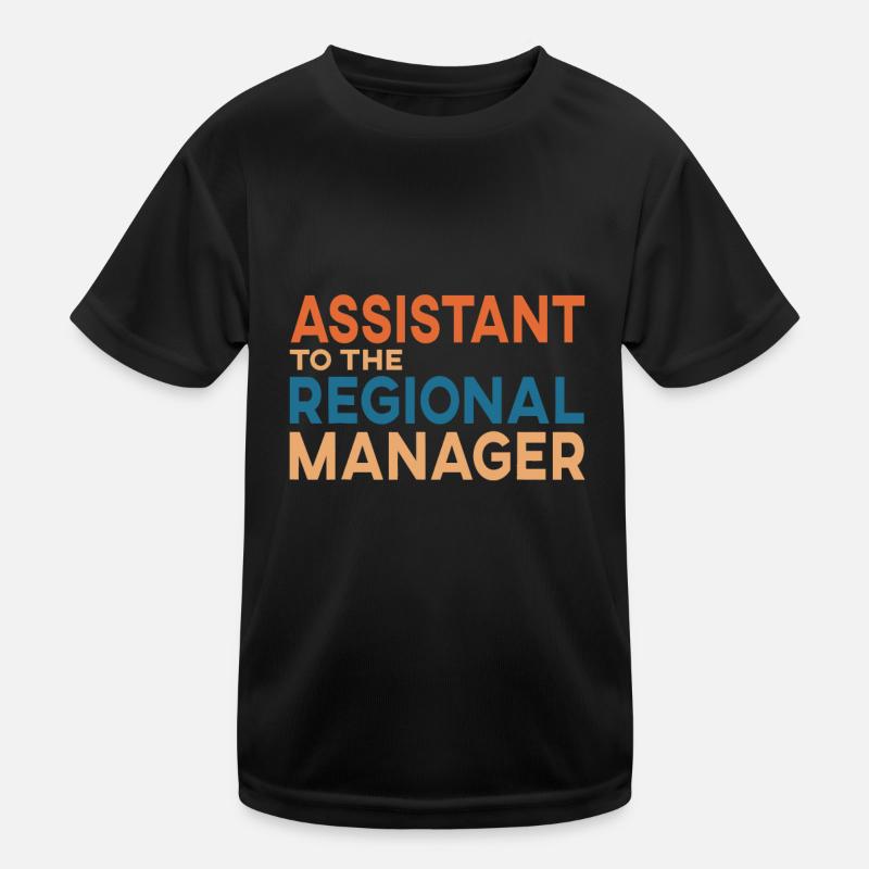 Assistant to the Regional Manager Kids Functional T-Shirt