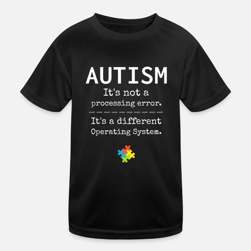 Autismus-Bewusstsein: Es ist ein anderes Betriebssystem Kinder Funktions-T-Shirt