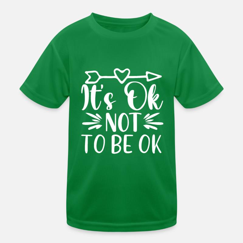 C’est normal de ne pas aller bien T-shirt sport Enfant
