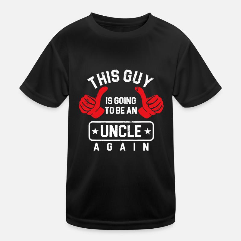 Onkel Schwangerschaftsankündigung wird Onkel sein Kinder Funktions-T-Shirt