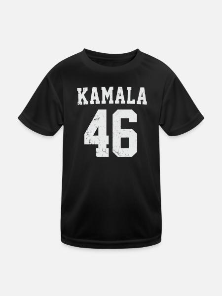 Kamala Harris Présidente 2020 - Kamala Harris - T-shirt sport Enfant - noir - Devant