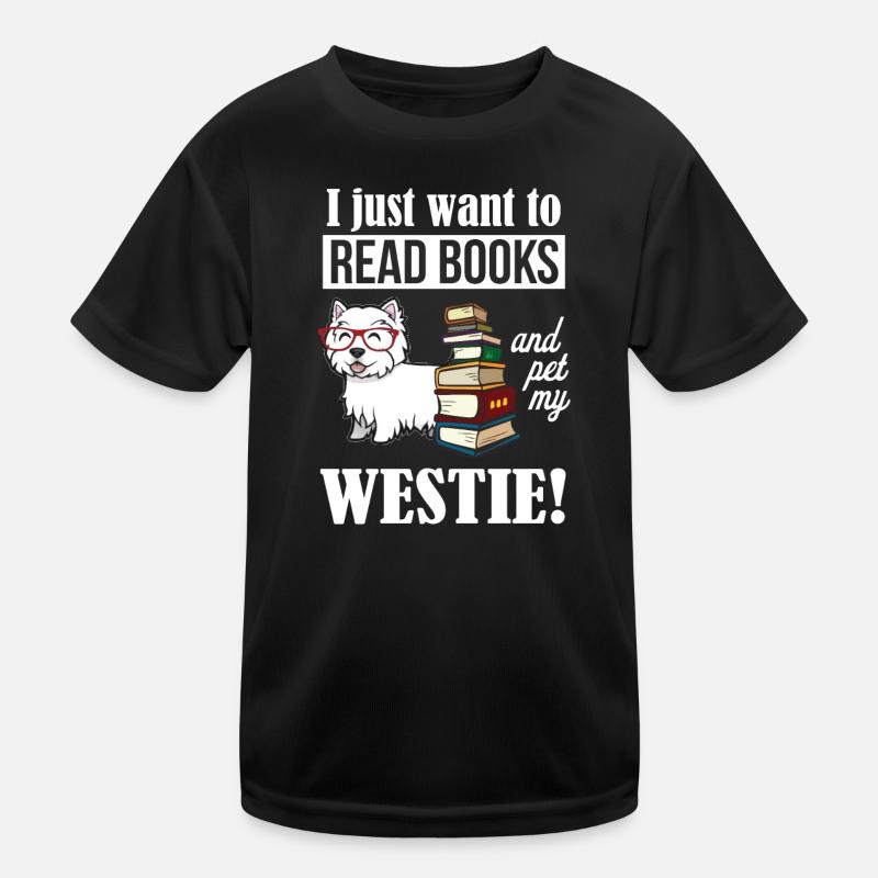 Westie T-shirt sport Enfant