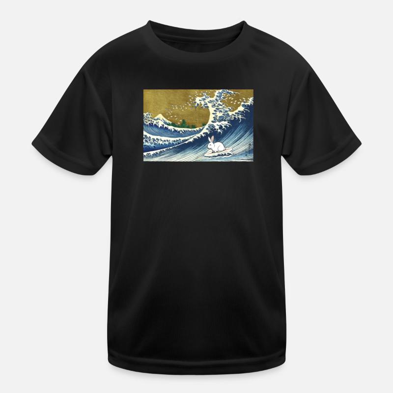 Kaninchen Kinder Funktions-T-Shirt