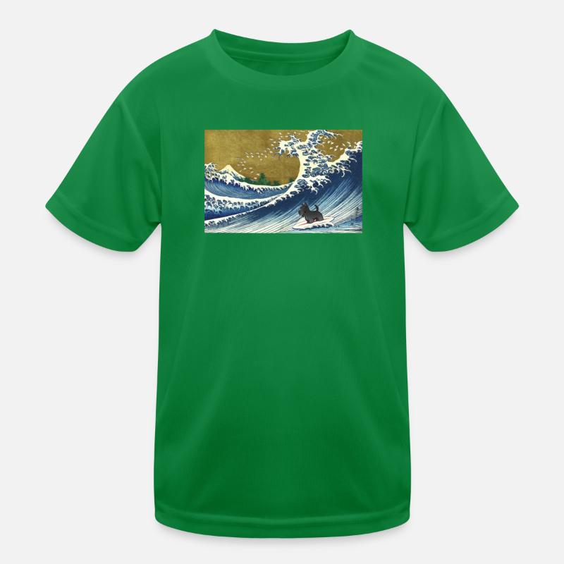 Schottischer Terrier Kinder Funktions-T-Shirt