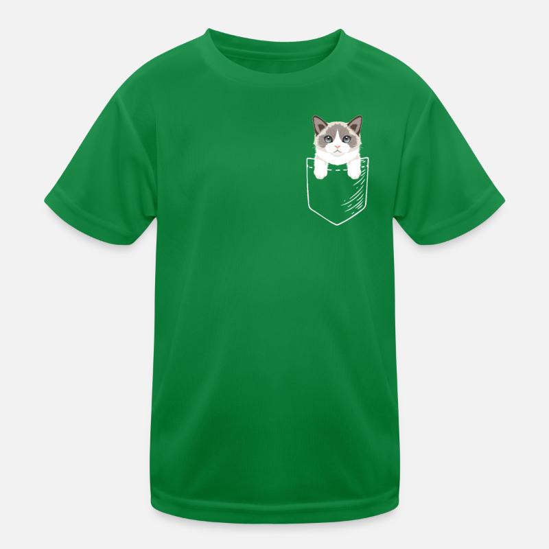Poche pour chat Ragdoll T-shirt sport Enfant