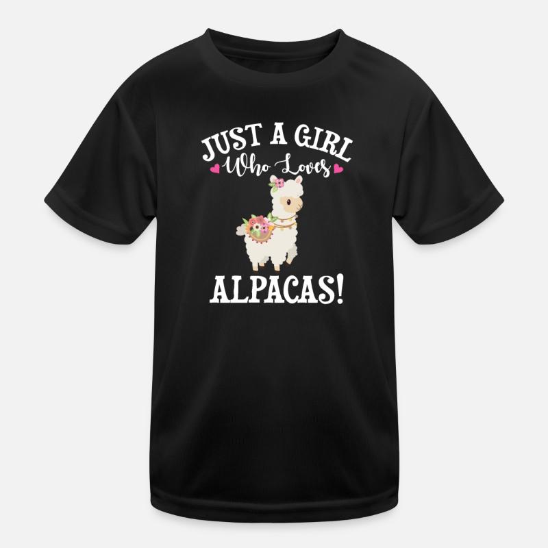 Alpaca Kids Functional T-Shirt