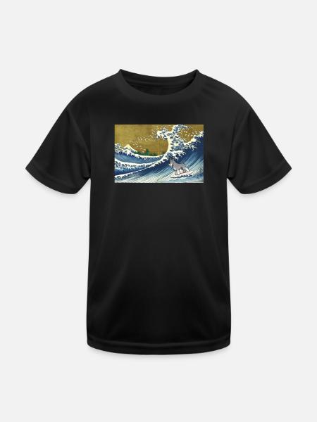 Schnauzer 2 - Kids Functional T-Shirt - black