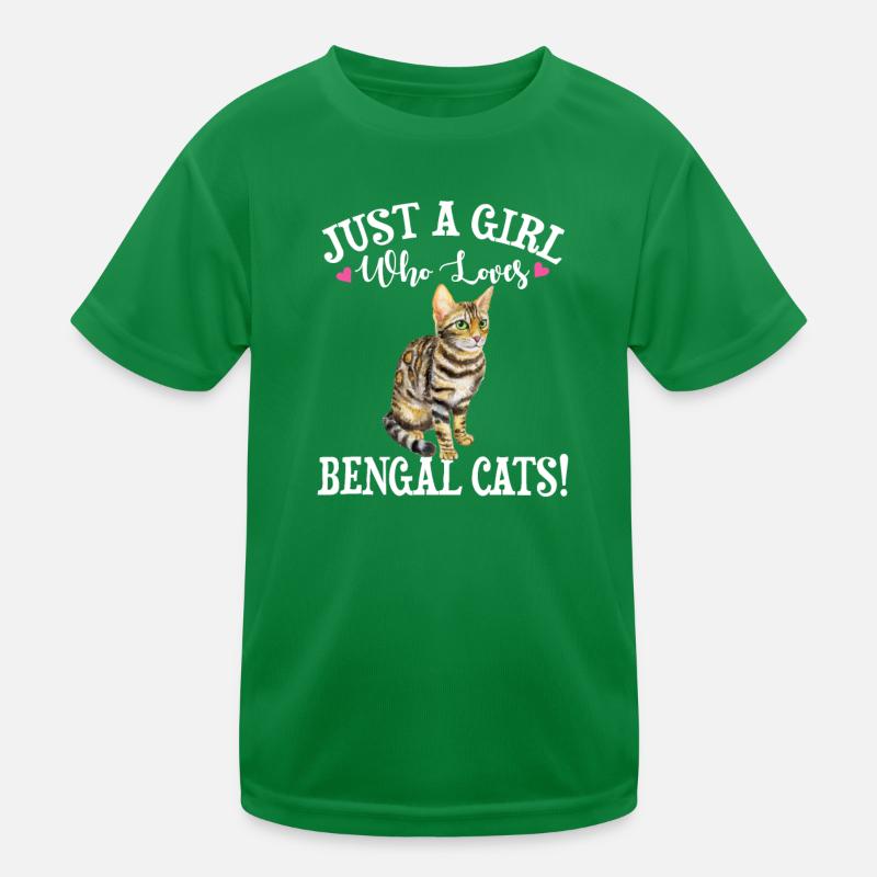 Chats du Bengale T-shirt sport Enfant