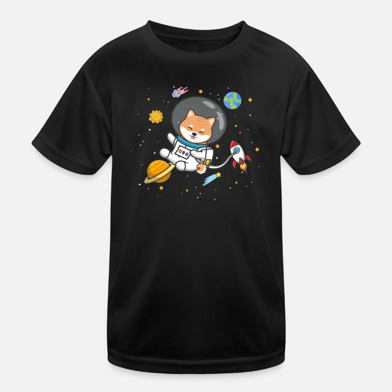 Shiba Inu Kinder Funktions-T-Shirt