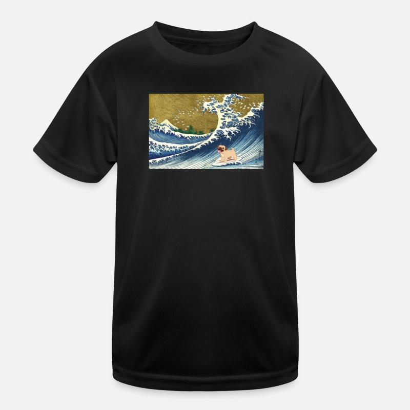 Chien carlin T-shirt sport Enfant