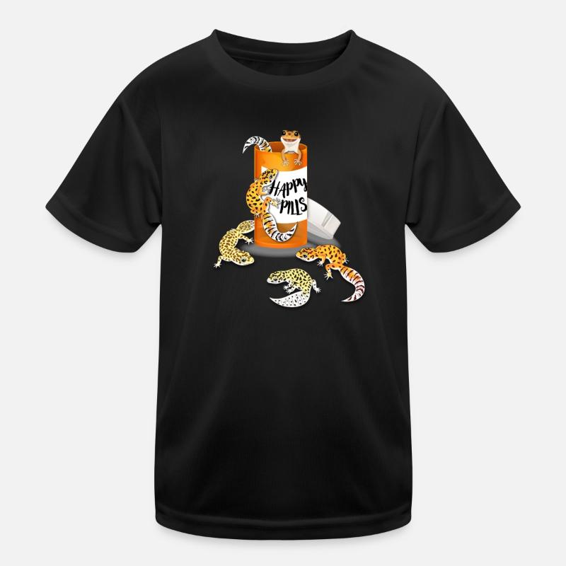 Gecko léopard T-shirt sport Enfant