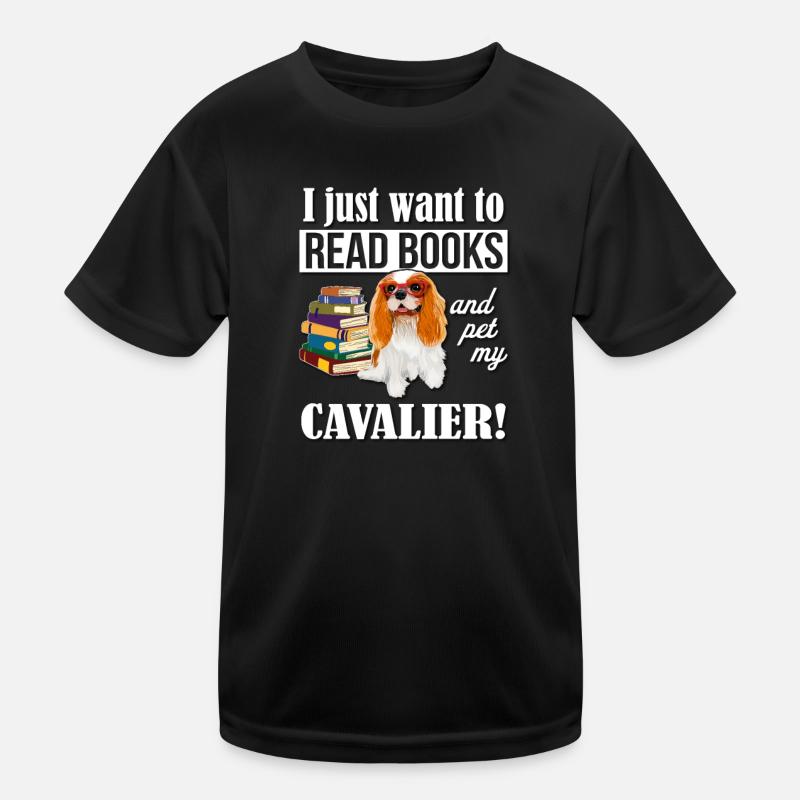 Cavalier King Charles Spaniel Kinder Funktions-T-Shirt