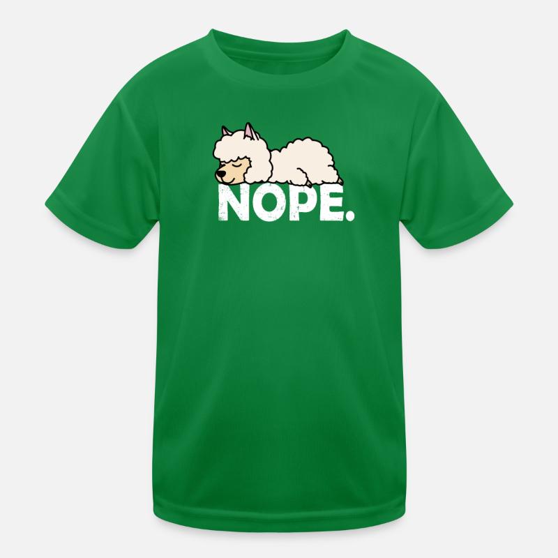 Llama Kids Functional T-Shirt