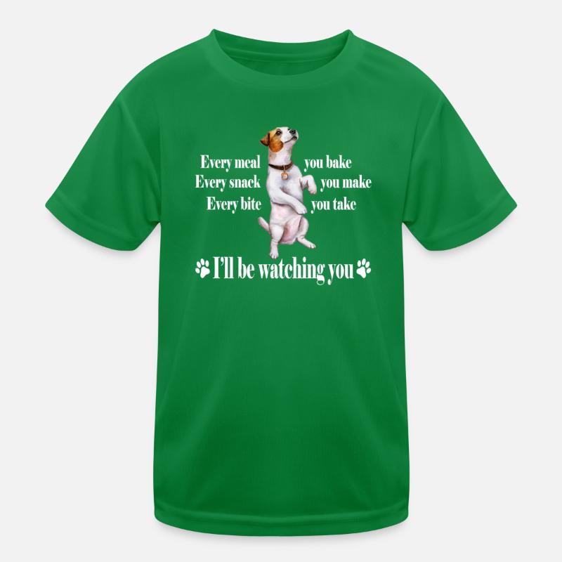 Jack Russell Kinder Funktions-T-Shirt