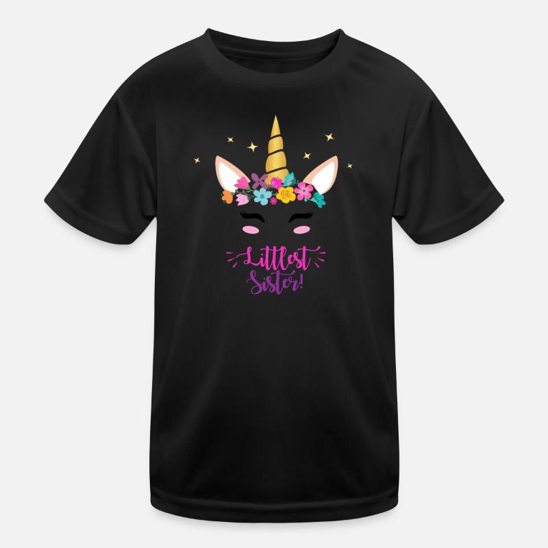 Kleinste Schwester Kinder Funktions-T-Shirt