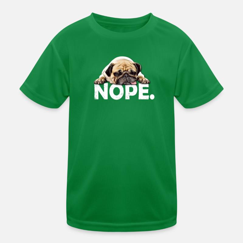 Mops Kinder Funktions-T-Shirt