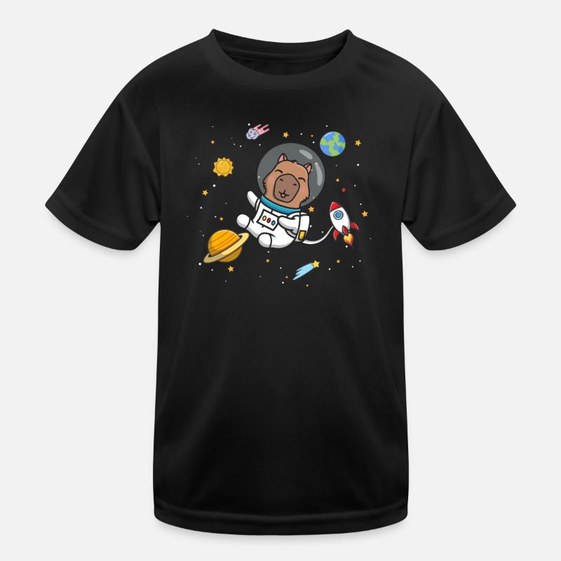 Capybara Kinder Funktions-T-Shirt