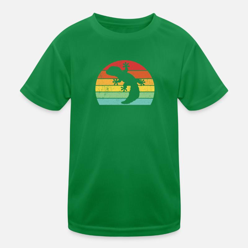 Leopardgecko Kinder Funktions-T-Shirt