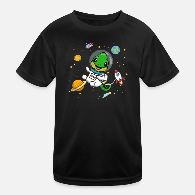 Chamäleon Kinder Funktions-T-Shirt
