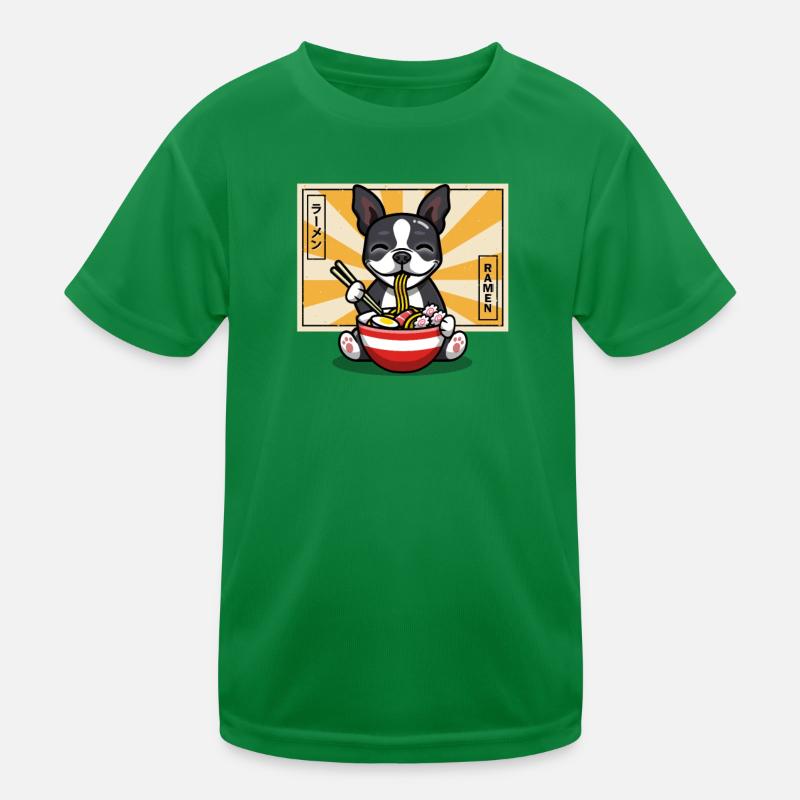 Boston Terrier T-shirt sport Enfant