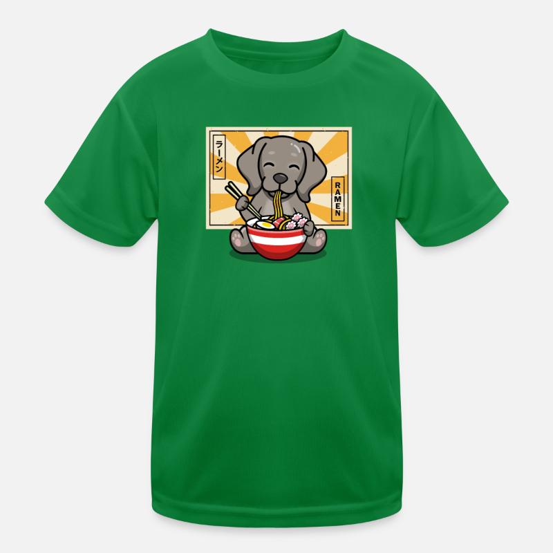 Weimaraner Kinder Funktions-T-Shirt