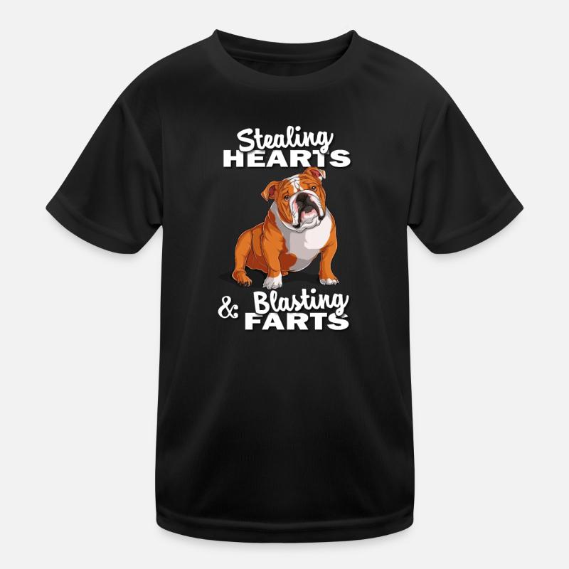 Bouledogue anglais T-shirt sport Enfant