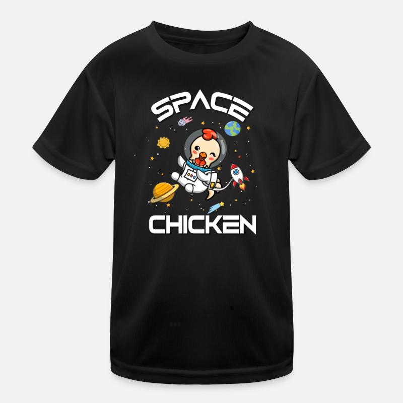 Huhn Kinder Funktions-T-Shirt