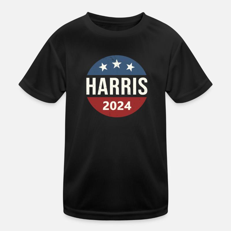 Kamala Harris 2024 Kids Functional T-Shirt