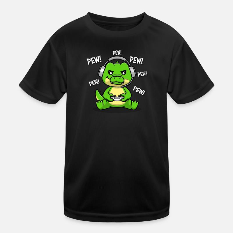 Allligator Krokodil Kinder Funktions-T-Shirt
