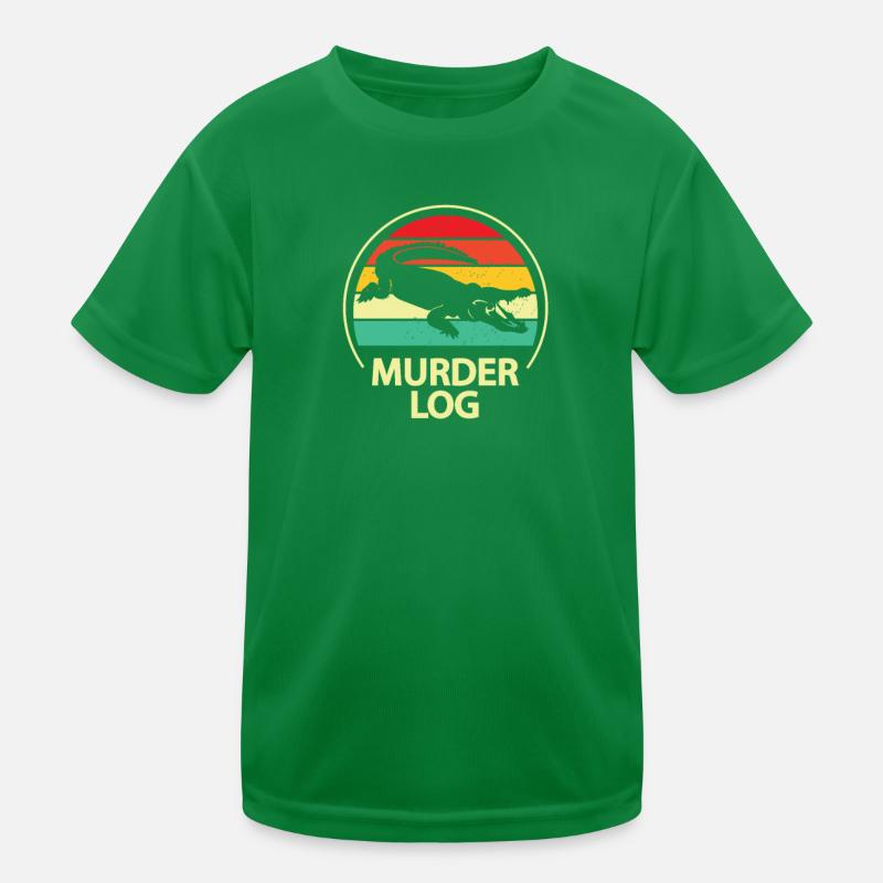 Mordprotokoll Kinder Funktions-T-Shirt