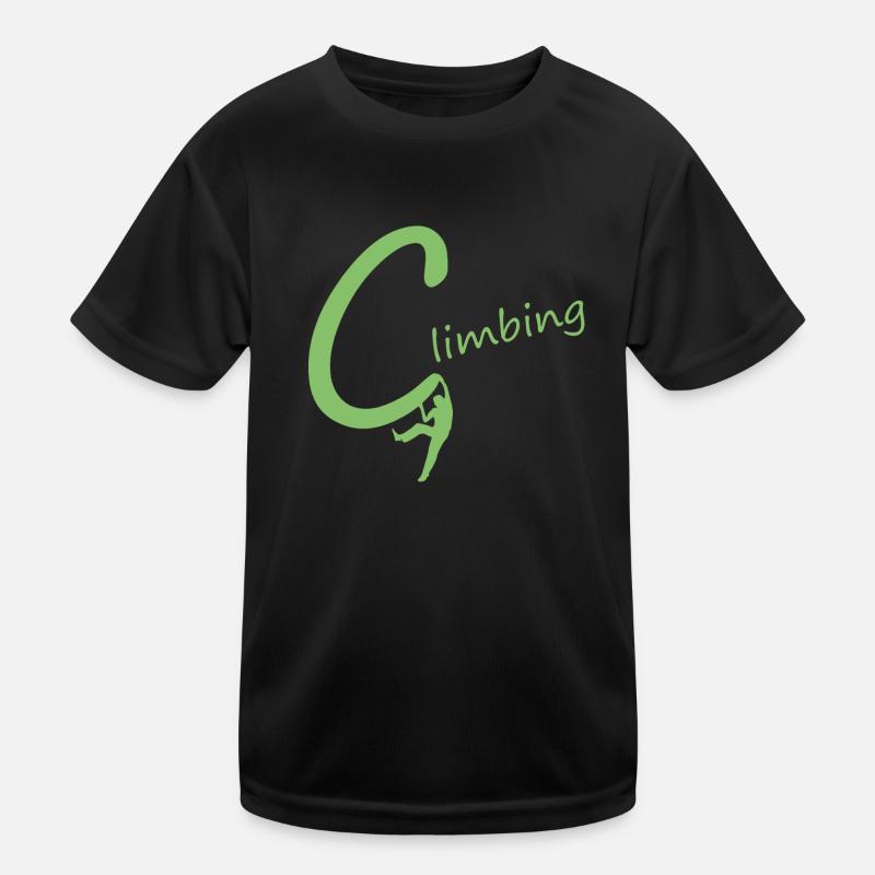 climbing Kinder Funktions-T-Shirt