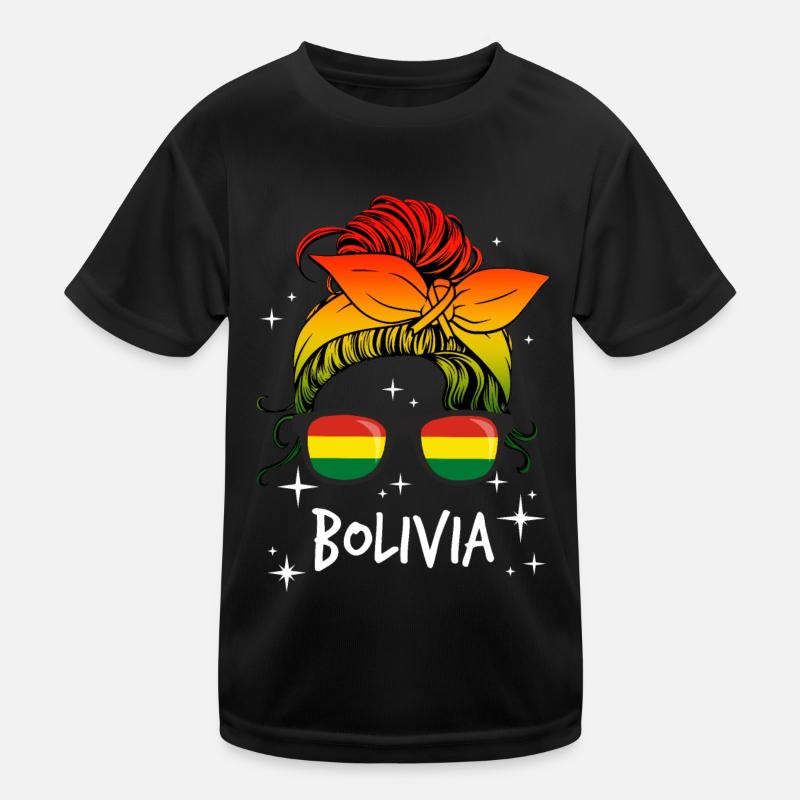 Bolivia Kids Functional T-Shirt
