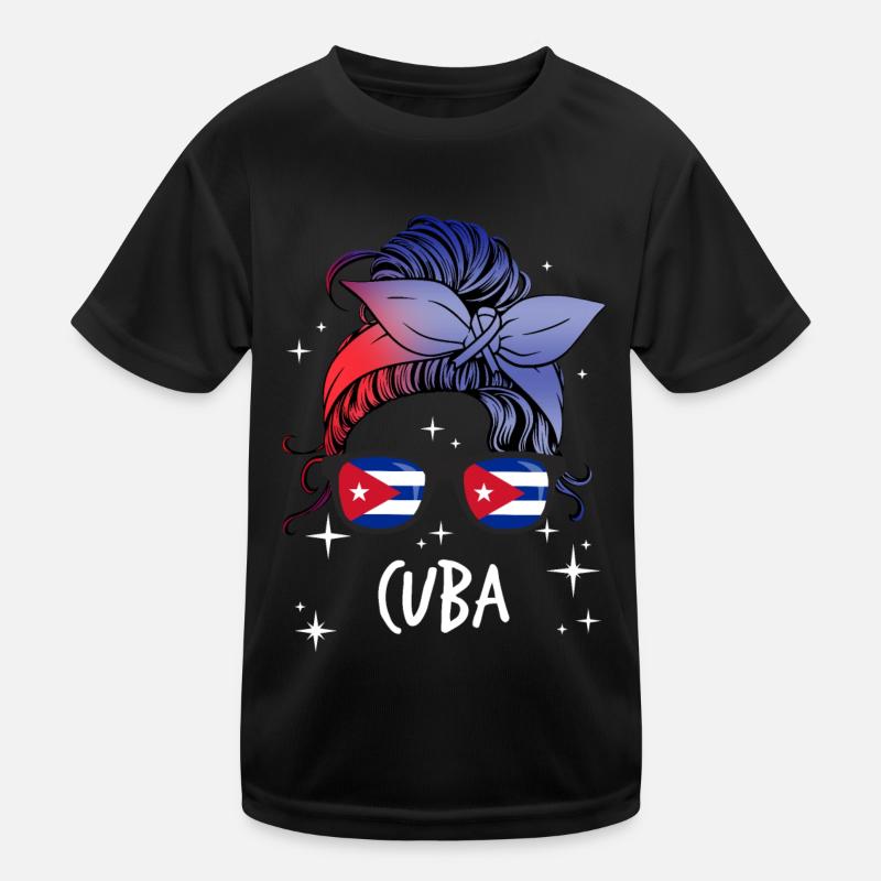 Cuba Kids Functional T-Shirt