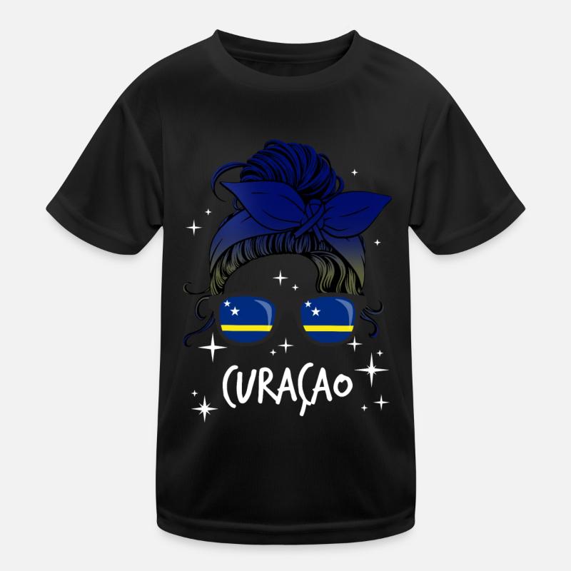Curaçao Kinder Funktions-T-Shirt