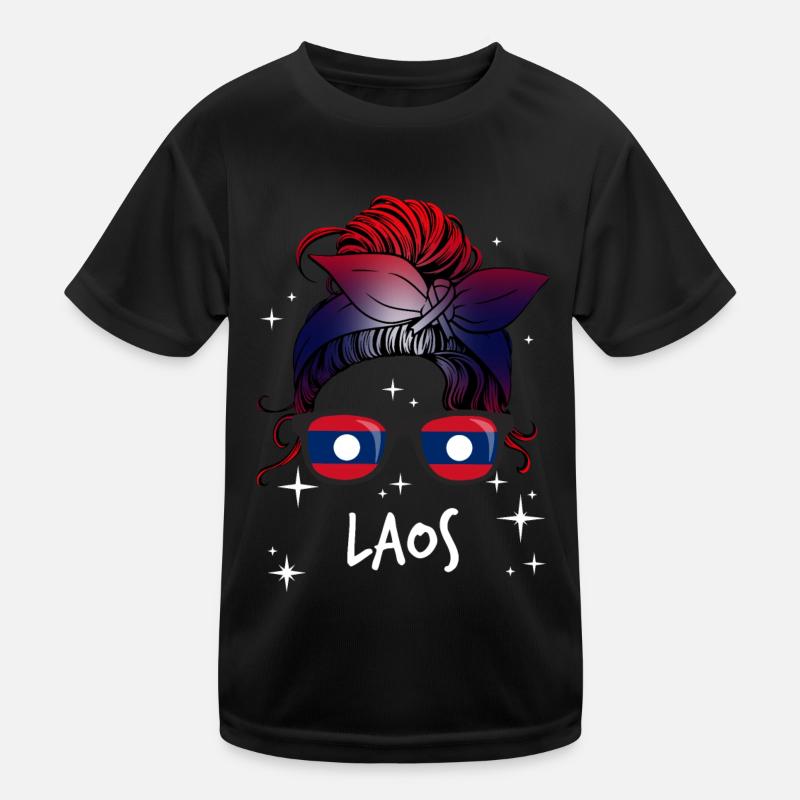 Laos Kids Functional T-Shirt