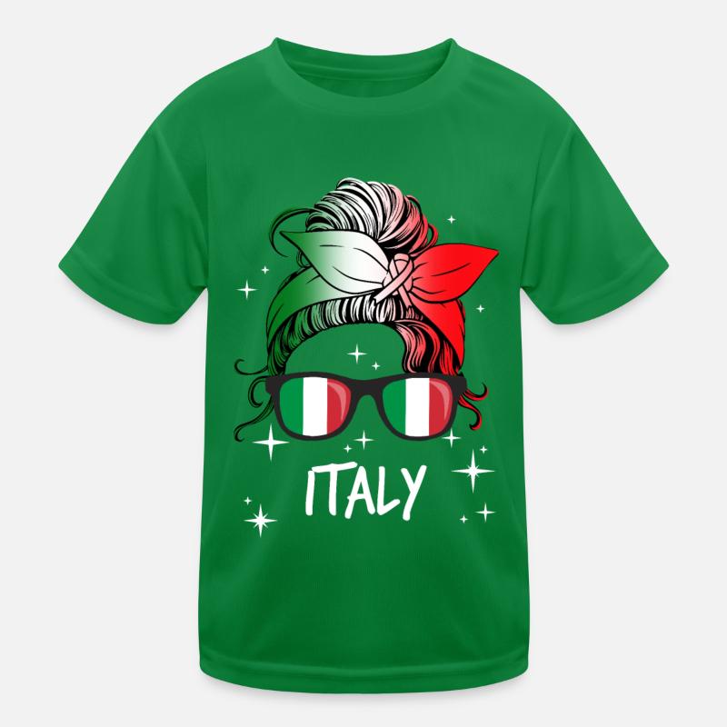 Italy Kids Functional T-Shirt