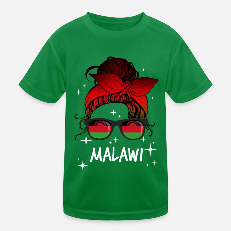 Malawi Kinder Funktions-T-Shirt