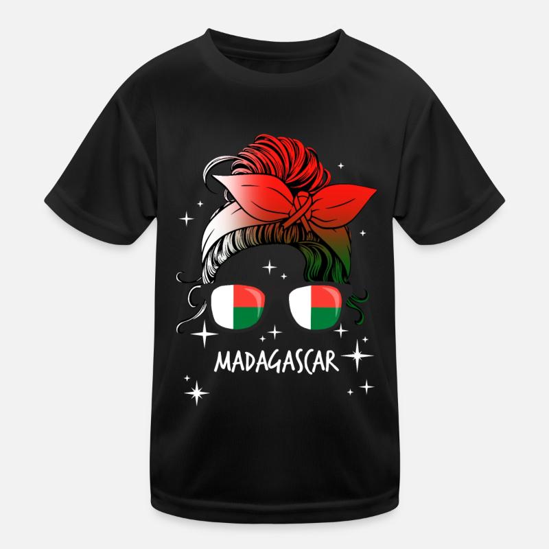 Madagaskar Kinder Funktions-T-Shirt