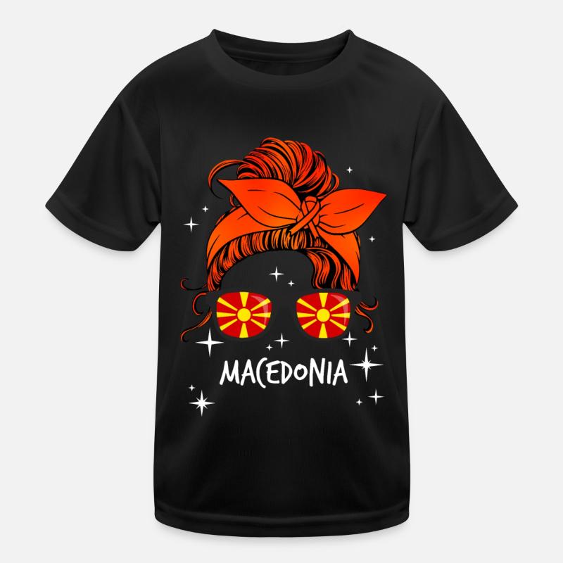 Macédoine T-shirt sport Enfant