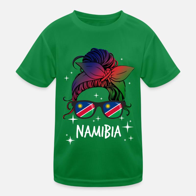 Namibia Kids Functional T-Shirt