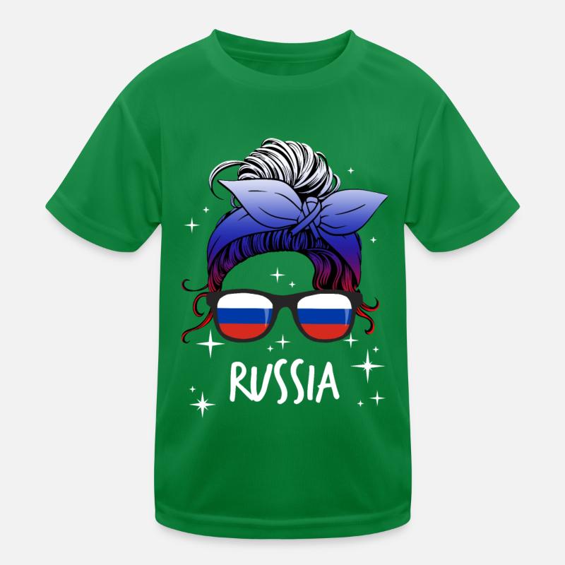 Russie T-shirt sport Enfant