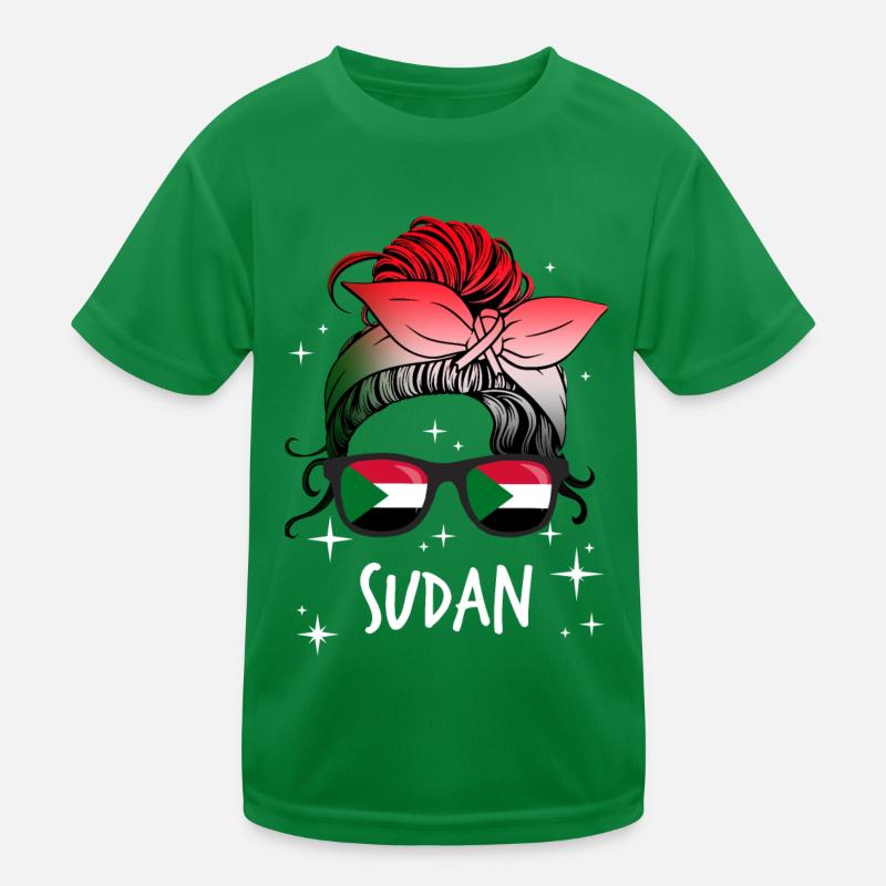 Sudan Kids Functional T-Shirt