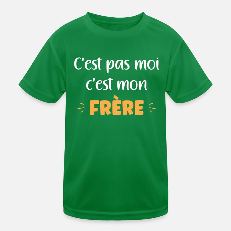 C'est pas moi c'est mon frère T-shirt sport Enfant