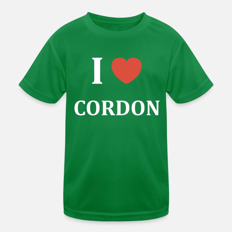 i love Cordon T-shirt sport Enfant