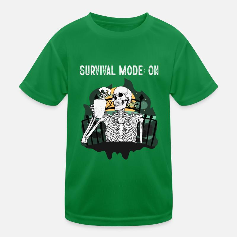 Mode survie: activé T-shirt sport Enfant