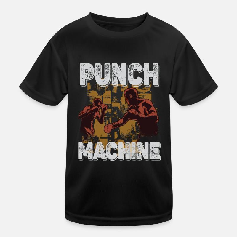 Punch Machine Kinder Funktions-T-Shirt