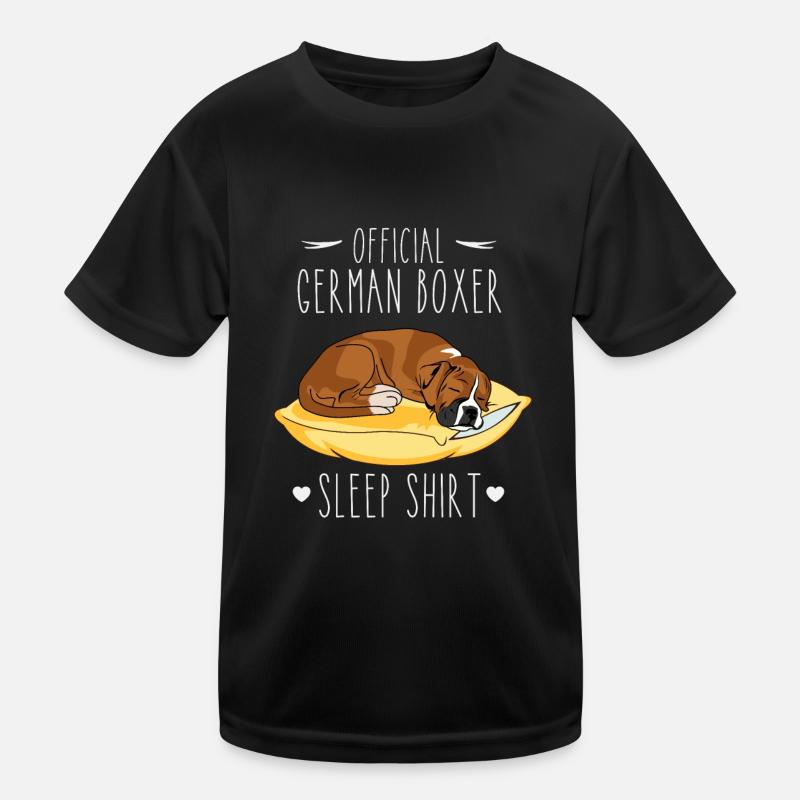 Offiial German Boxer Kinder Funktions-T-Shirt