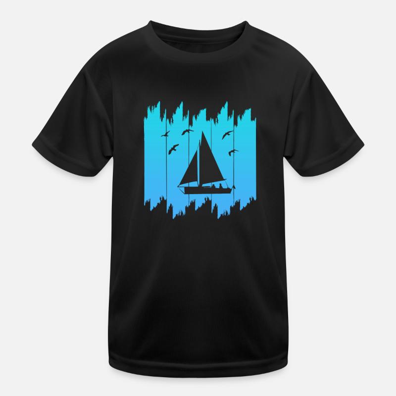 Sailing Kinder Funktions-T-Shirt