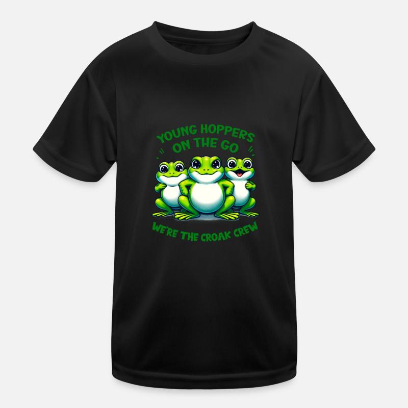 Comic Toads Gang Kids Functional T-Shirt